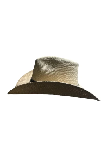 Handmade straw cowboy hat - Image 2