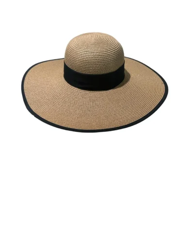 Wide Brim Straw Beach Hat for Women – Foldable Summer Sun Hat with Bow - Image 4