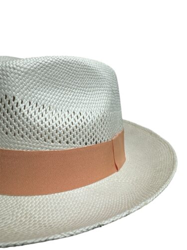 Hat Fedora Sun Straw Hat, Cuban style Unisex - Image 2