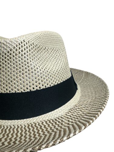 Hat Fedora  Sun Straw Hat, Cuban style Unisex - Image 2