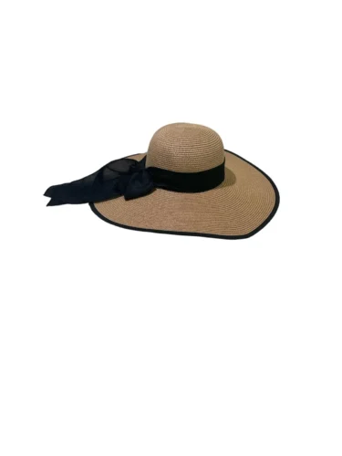 Wide Brim Straw Beach Hat for Women – Foldable Summer Sun Hat with Bow - Image 5