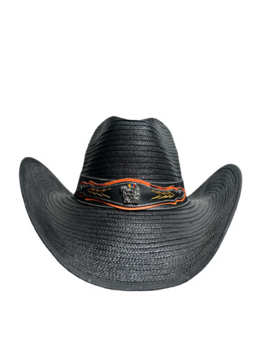 Classic Western Straw Cowboy Hat for Men and Women