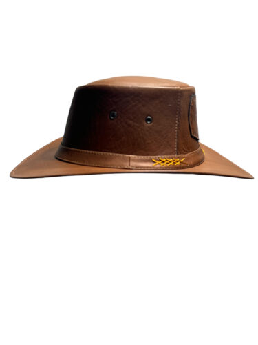 Australian Leather Cowboy Hat - Image 4
