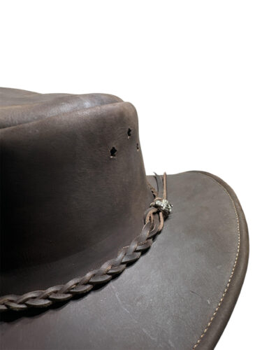 Australian Leather Cowboy Hat - Image 9
