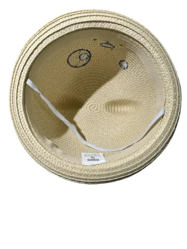 Kids Paper Straw Bear Hat - Image 5