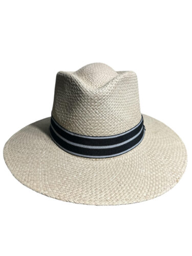Handmade Australian Straw Hat | Unisex Wide Brim for Sun Protection - Image 2