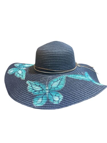 Beach Hat for Women, Wide Big Brim Sun Straw Hat for Women, Sun Hat Womens UPF 50+ UV Protection, Floppy Foldable Summer Hat