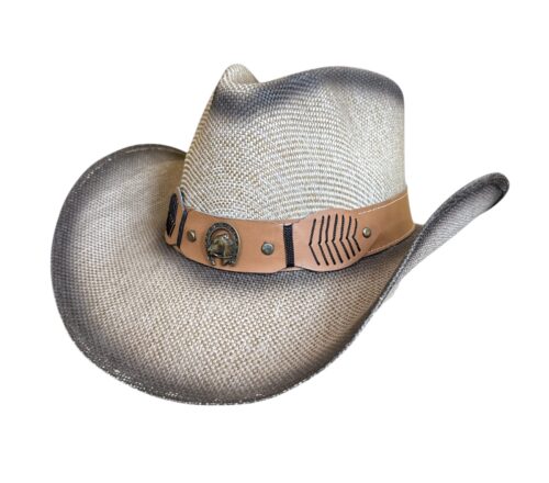 Light Brown Cowboy Hat – Handmade in Colombia | Burnt Finish & Unisex Fit