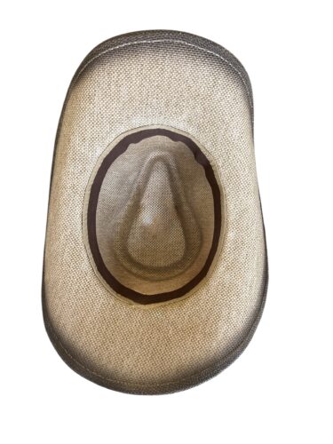 Light Brown Cowboy Hat – Handmade in Colombia | Burnt Finish & Unisex Fit - Image 4