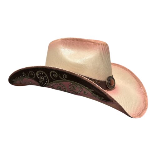 Western Straw Cowboy Hat – Unisex Rodeo & Country Style Hat - Image 4