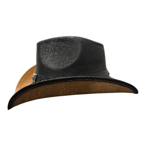 Breathable Straw Cowboy Hat for Men & Women – Adjustable Band - Image 4