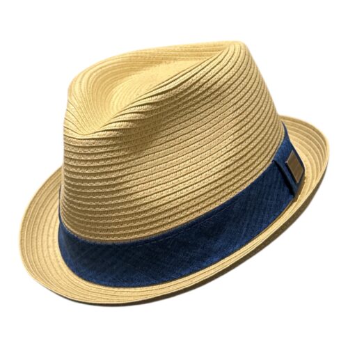 Packable Straw Fedora Hat – Unisex Beach & Travel Hat