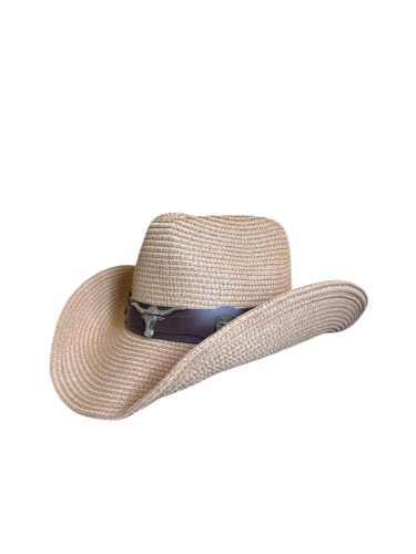 Straw Cowboy Hat – Packable Western Style - Image 7