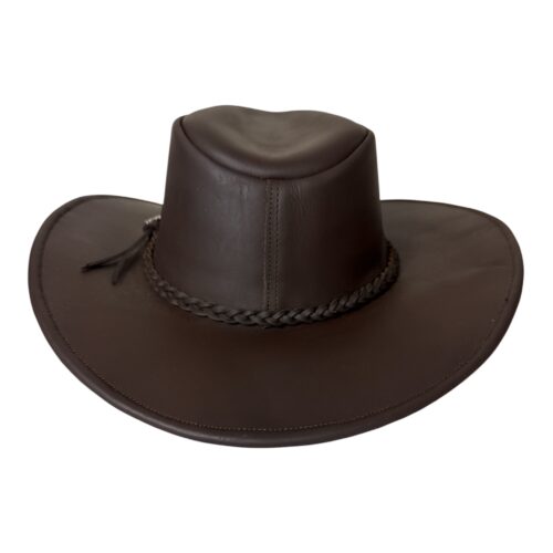 Genuine Leather Cowboy Hat – Handmade in Colombia - Image 3